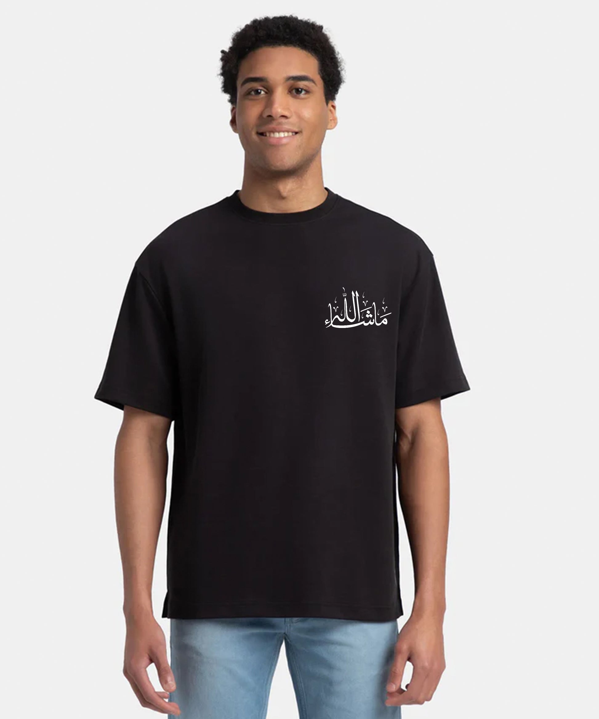 Men Ramzan T-Shirt- Black