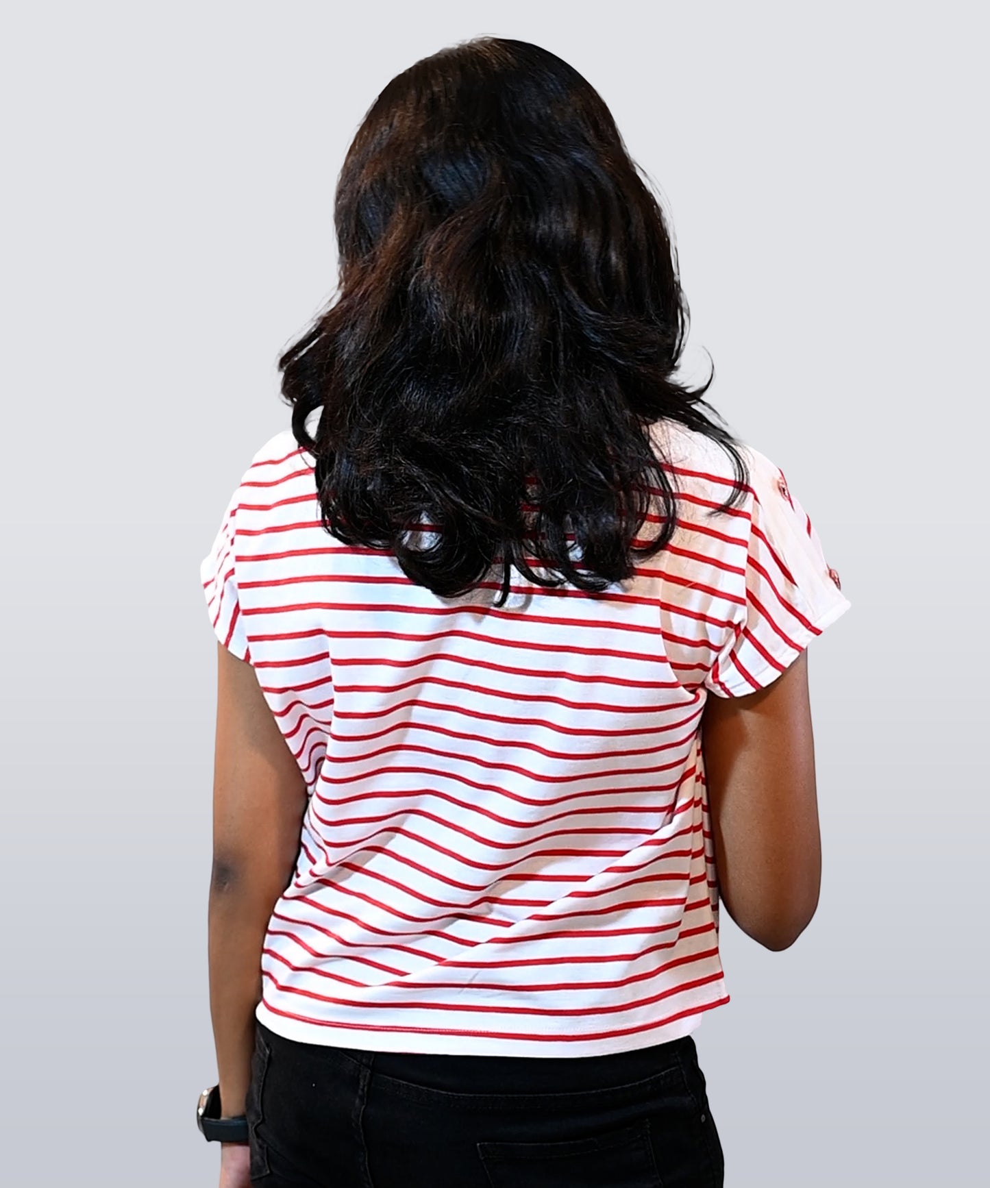 J&JP Women’s Striped T-Shirt – Casual Cotton Top