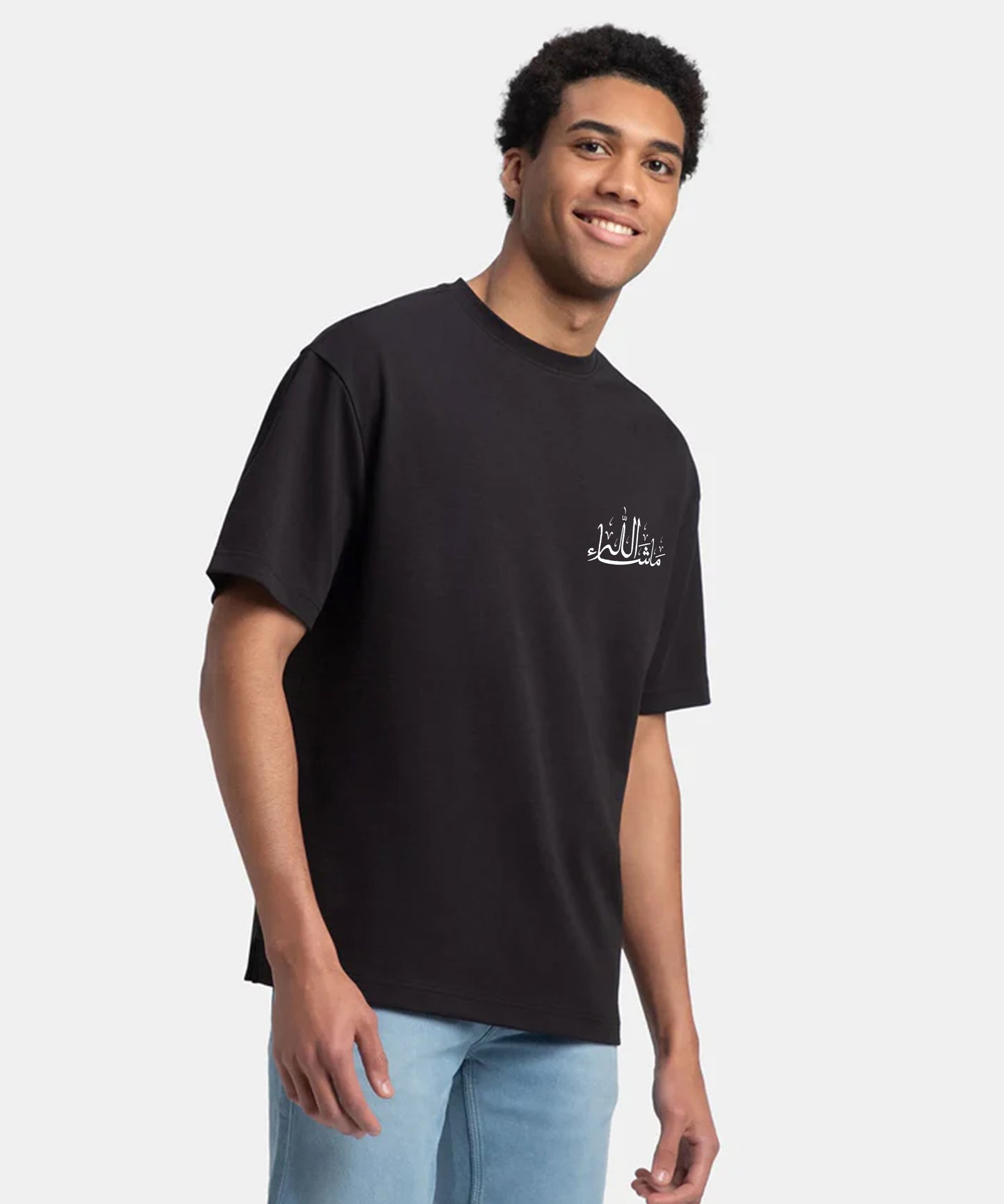 Men Ramzan T-Shirt- Black