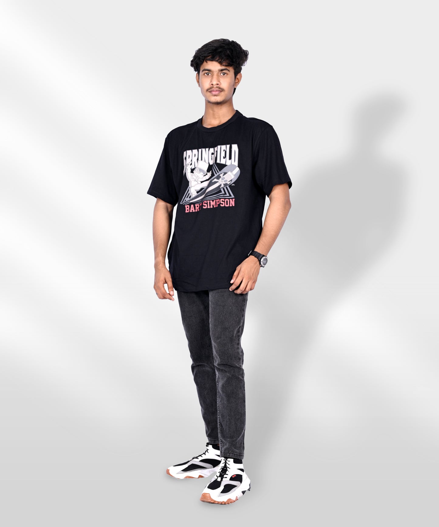 J&JP Mens Springfield Printed Tshirt