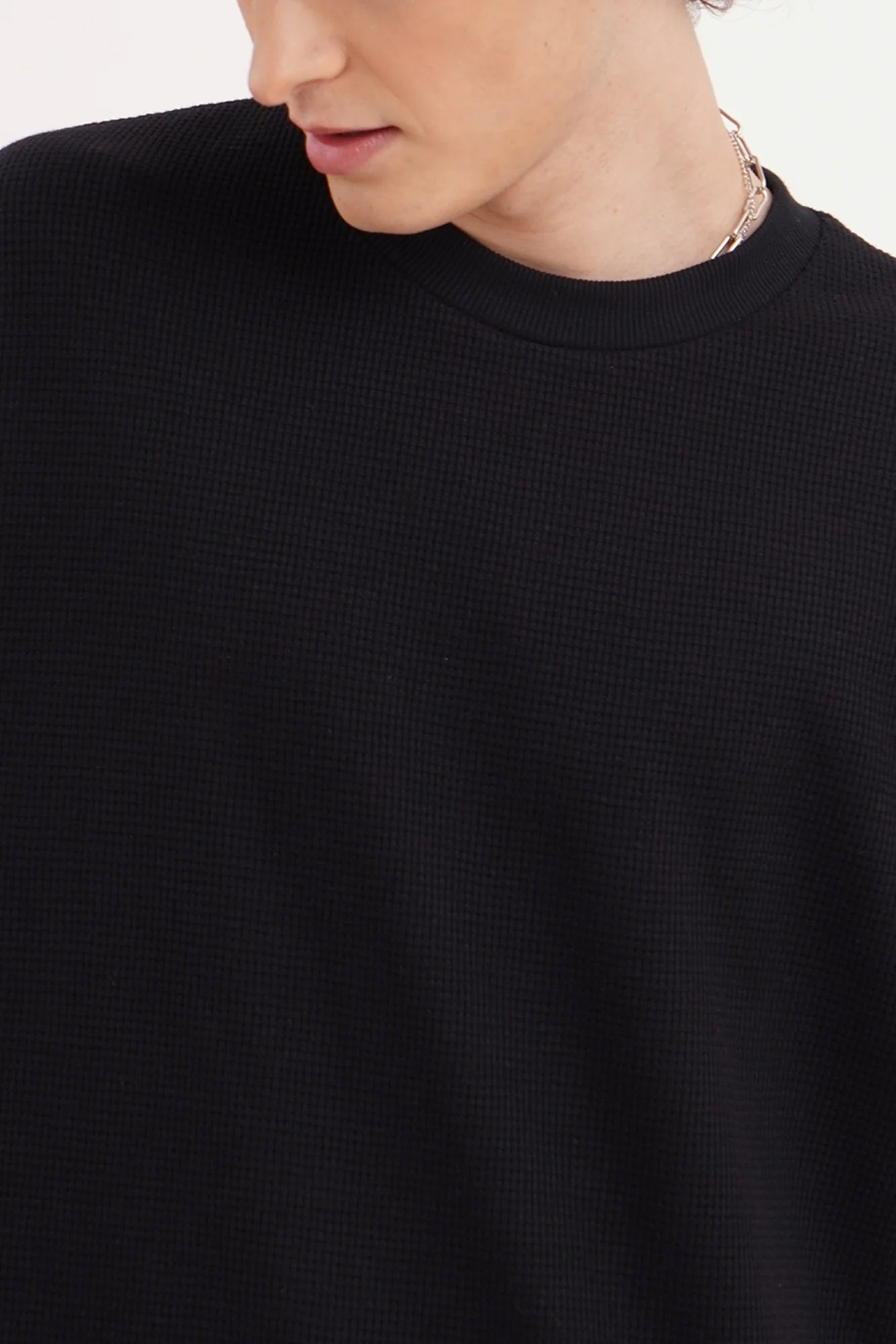 J&JP Texture tshirt-Black