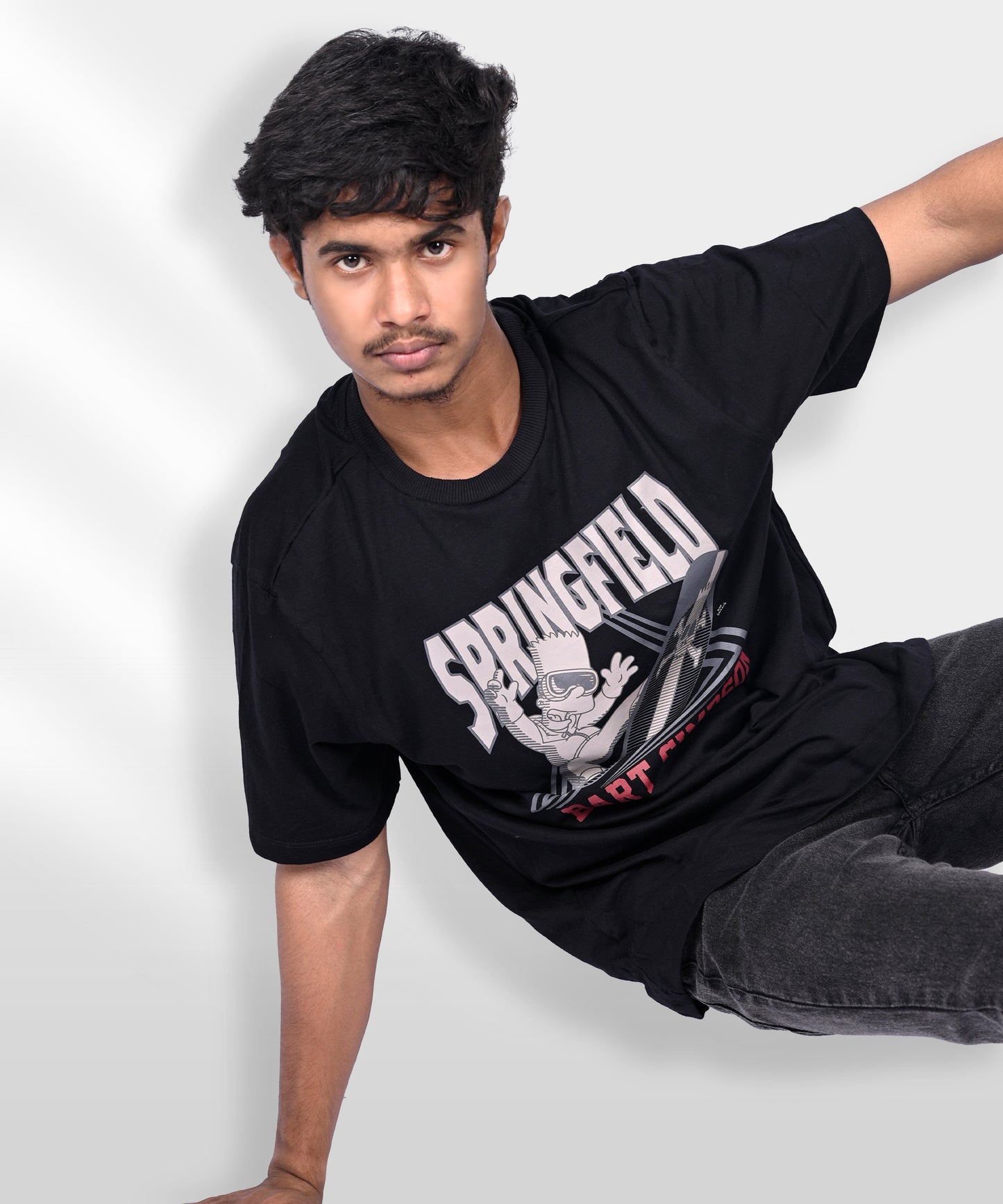 J&JP Mens Springfield Printed Tshirt