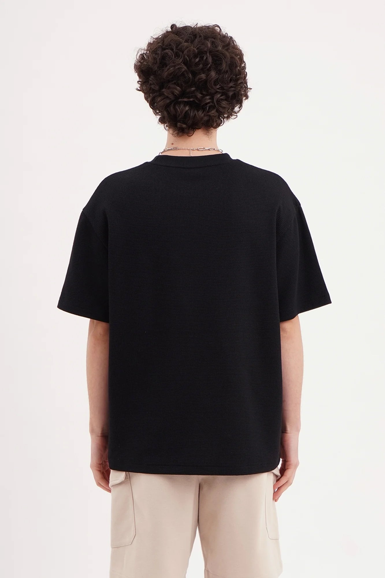 J&JP Texture tshirt-Black