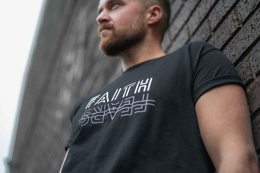 J&JP Men Printed Half sleeve T-shirt - Black