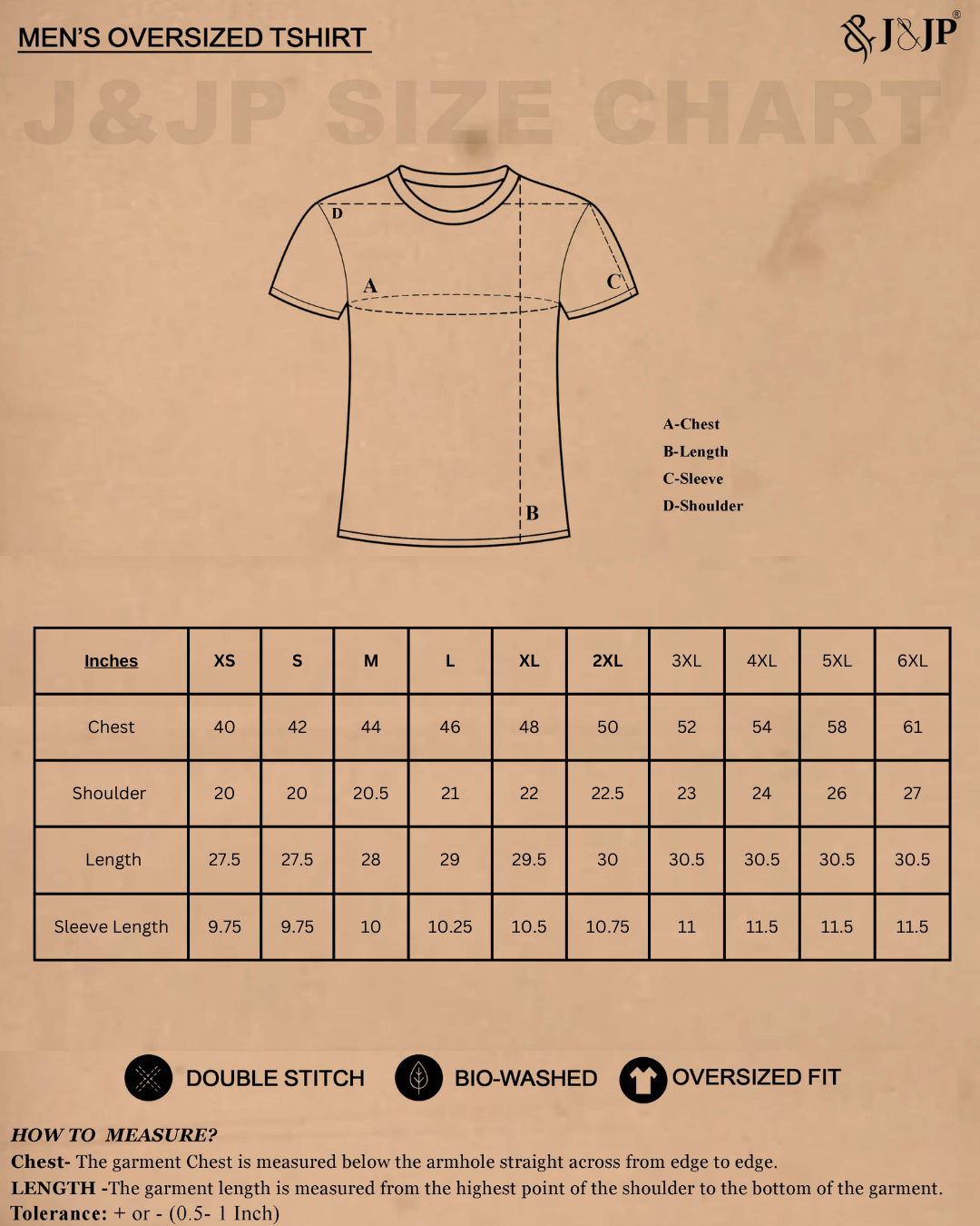 Kalvettu Tamil T-Shirt Oversized -Beige Blue