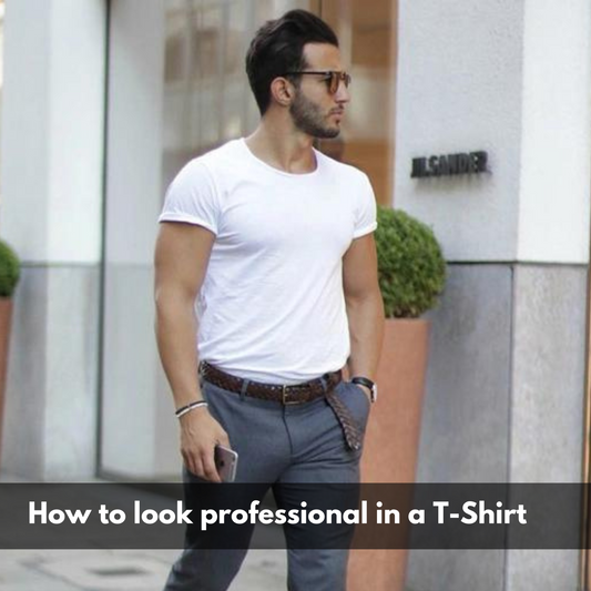 How to look professional in a T-Shirt