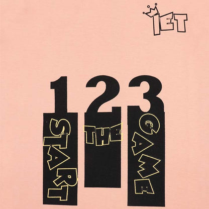J&JP Kids Boys Printed Half Sleeve T-shirt