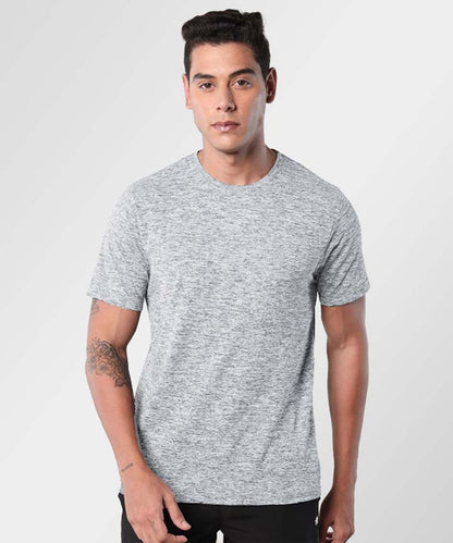 J&JP Texture Printed grey tshirt