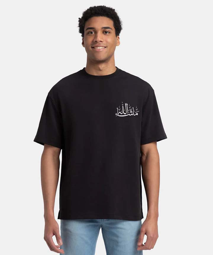 Men Ramzan T-Shirt- Black