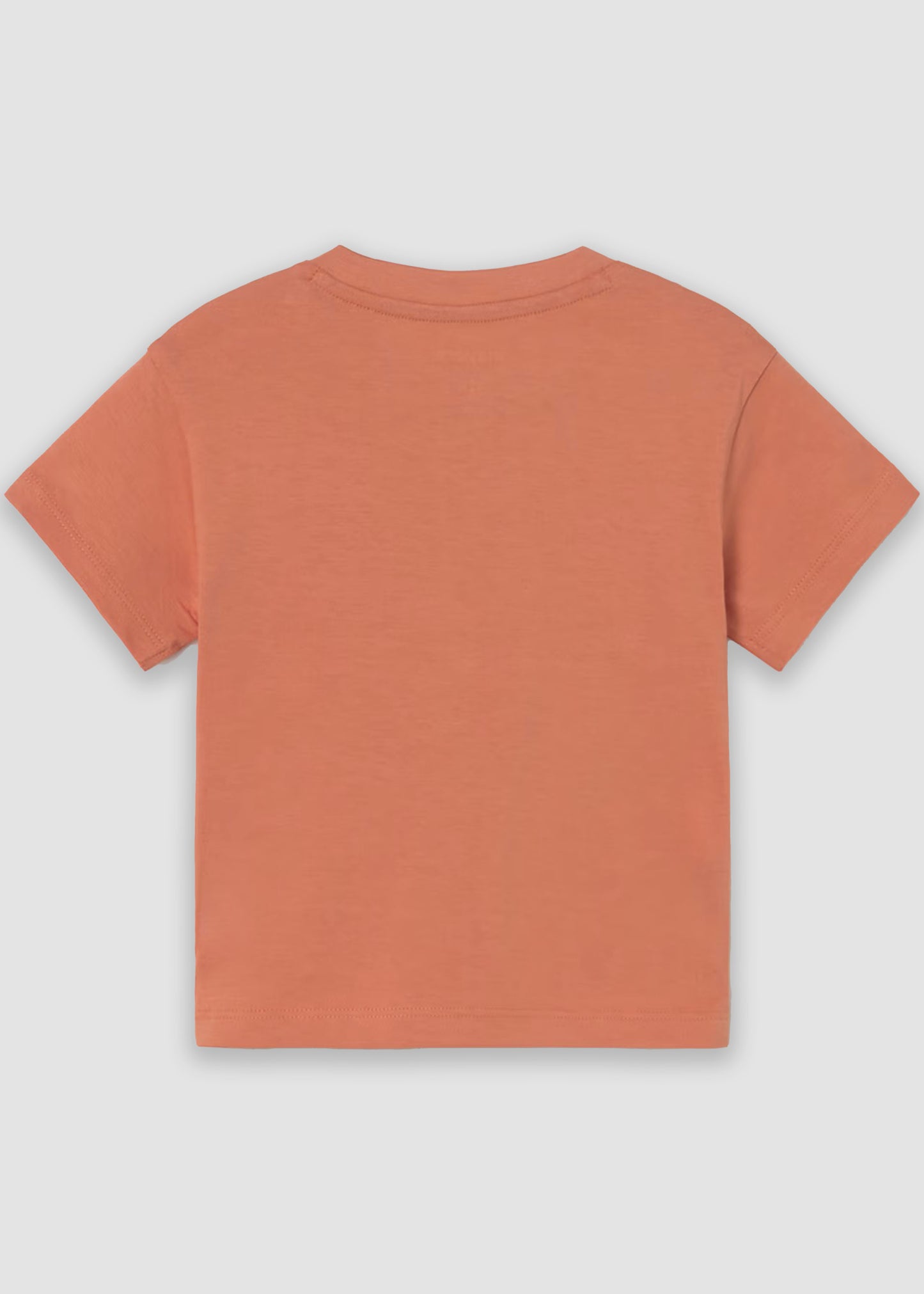 J&JP Boys Jeepzy Ride Graphic Printed Casual Orange T-Shirt
