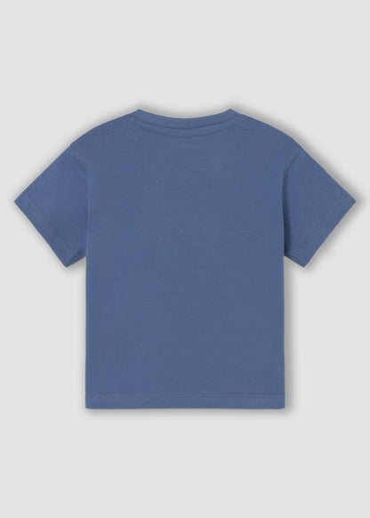 J&JP Boys Animal Graphic Printed Casual Blue T-Shirt