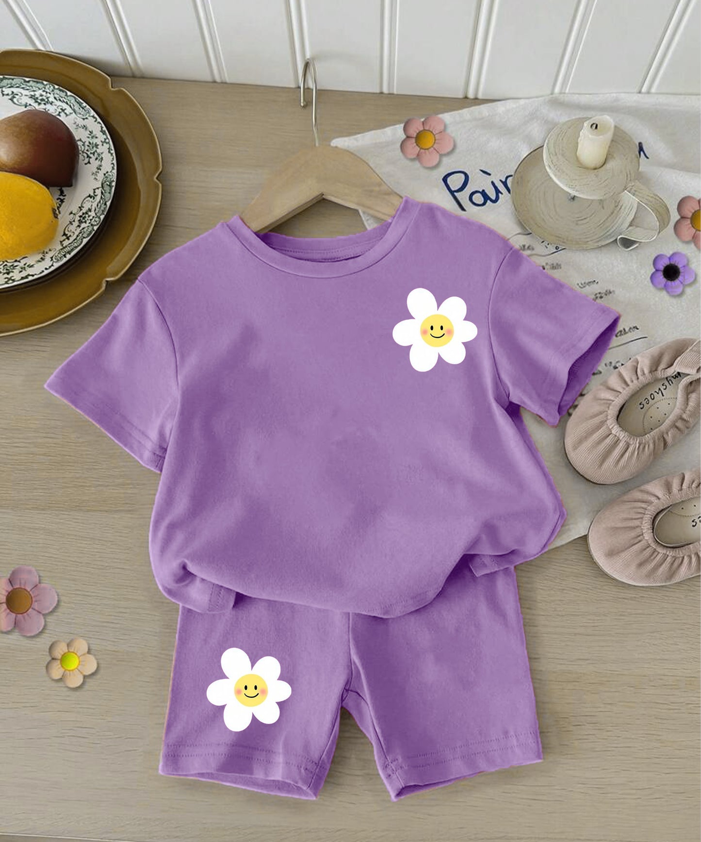 Kids-Girls- Set- Purple