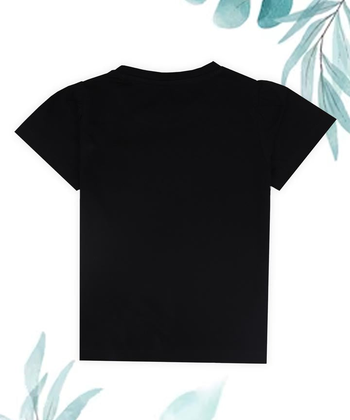 J&JP Kids Girls Printed Half Sleeve T-shirt
