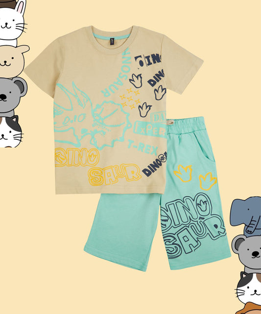 Kids-Boys- Set-Beige