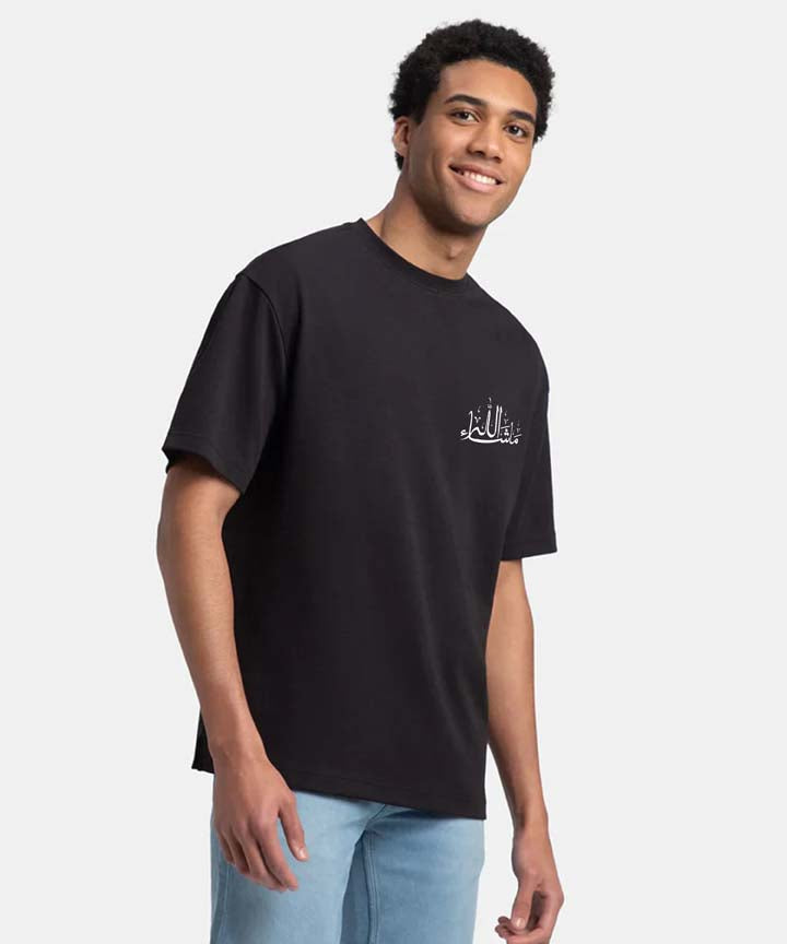 Men Ramzan T-Shirt- Black