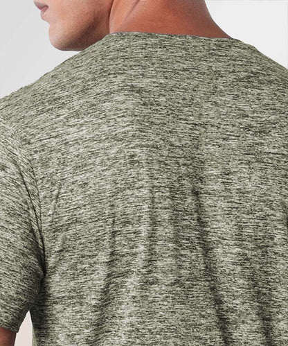J&JP Texture Printed Olive green tshirt