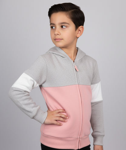 J&JP Kids Full Sleeve Multi Colour Hoodie