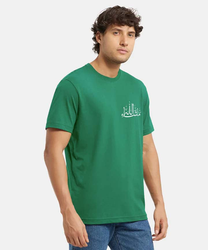 Men Ramzan T-Shirt- Green