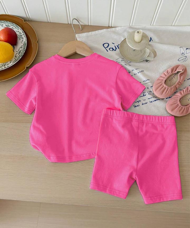 Kids-Girls- Set- Pink