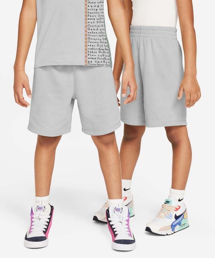 Aathichudi Tamil Printed Oversized coord set- Grey