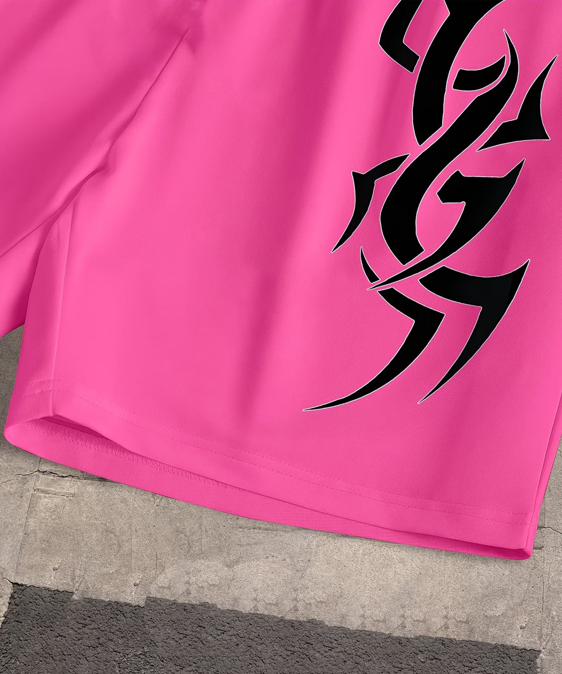 J&JP Girls Graphic Printed T-Shirt and Shorts Set