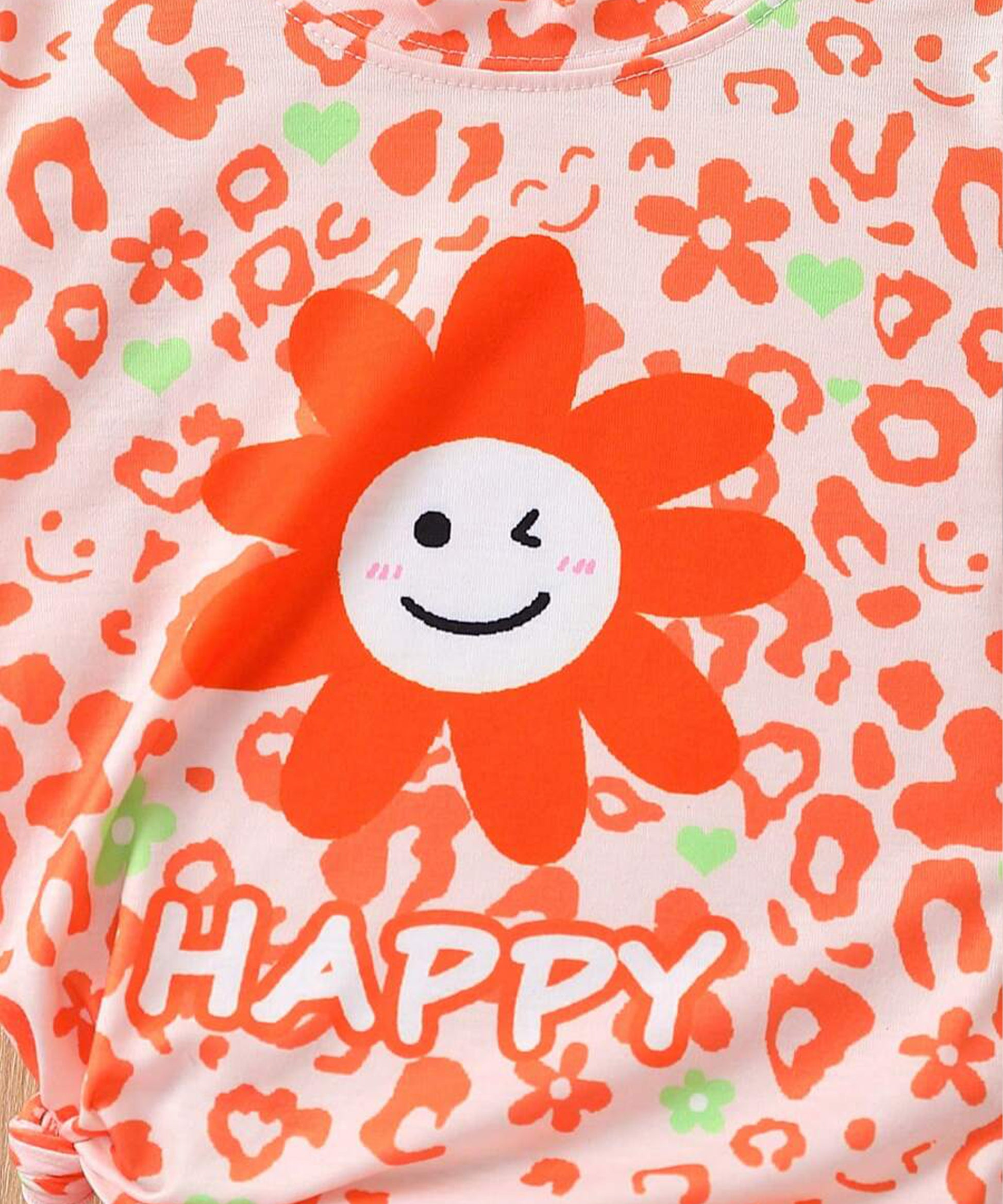 Kids-Girls- Set- Orange