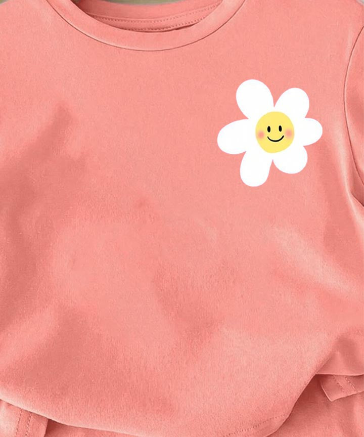 Kids-Girls- Set- Peach