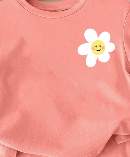 Kids-Girls- Set- Peach