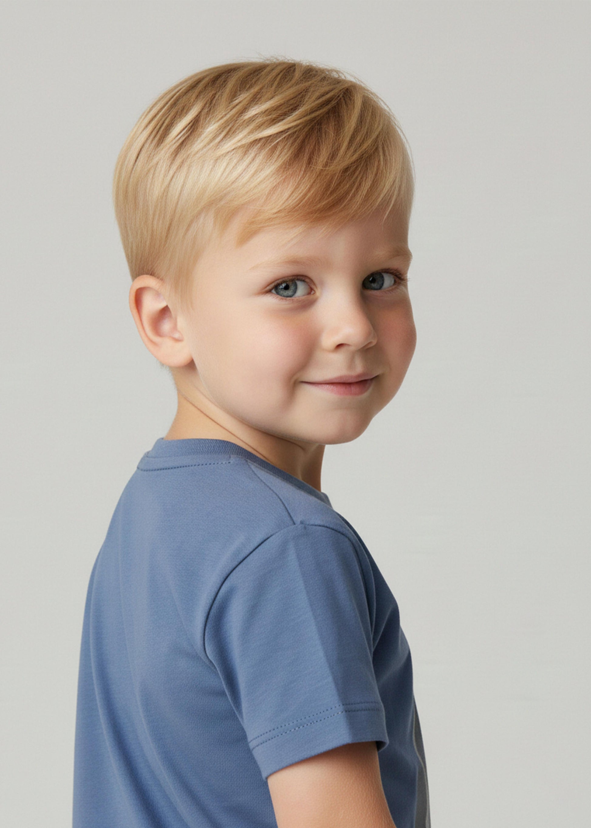 J&JP Boys Animal Graphic Printed Casual Blue T-Shirt