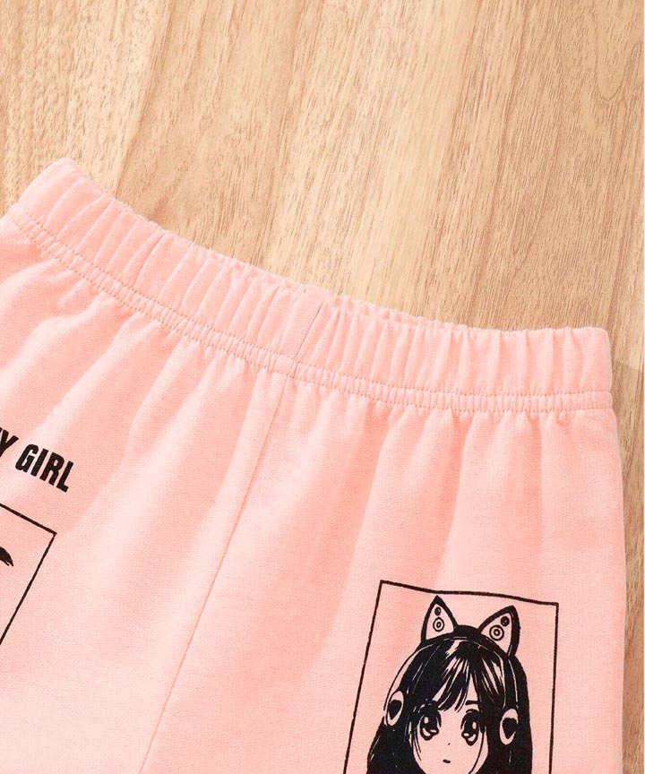 Kids-Girls- Set-Pink