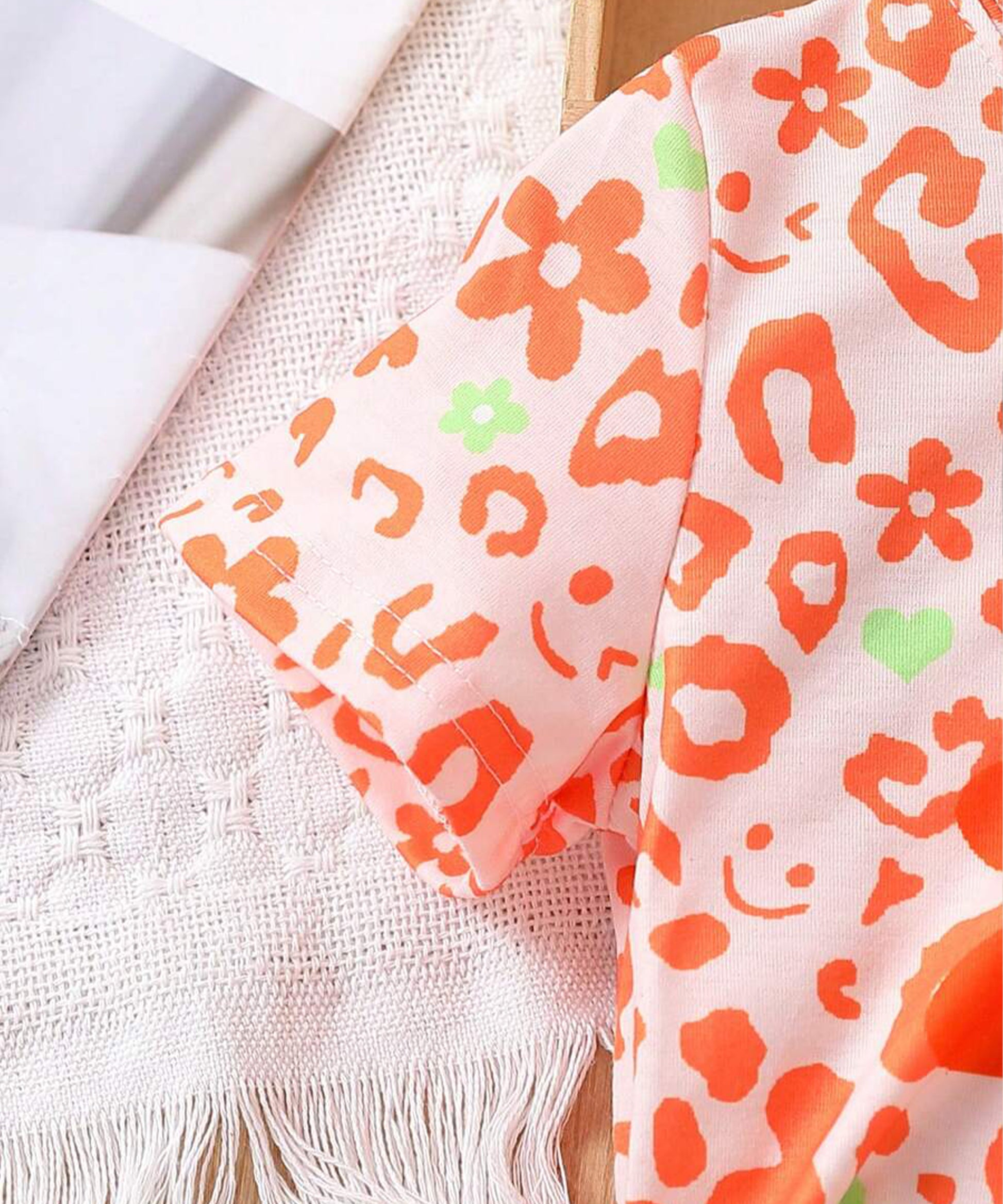 Kids-Girls- Set- Orange