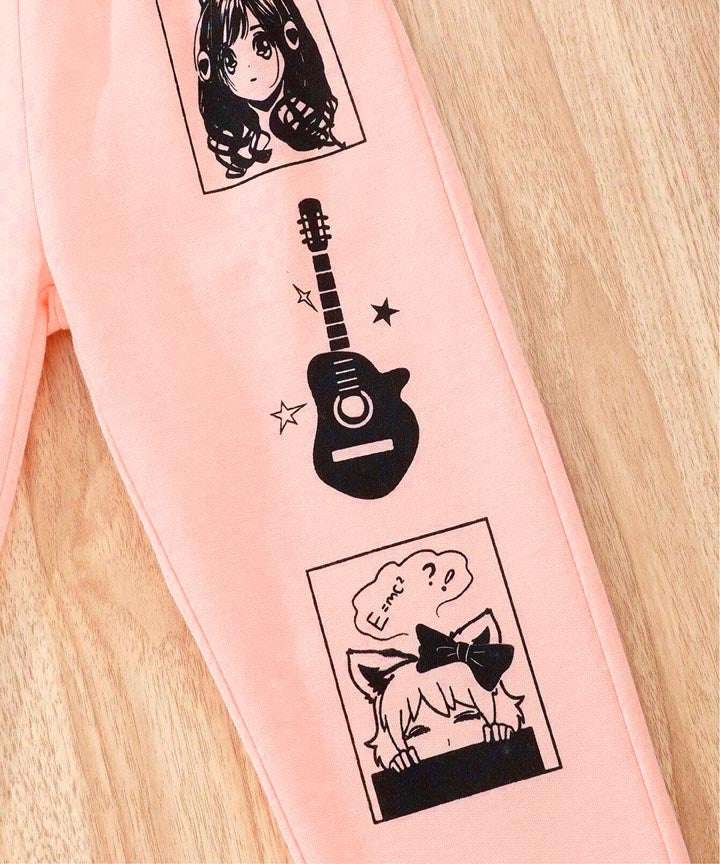 Kids-Girls- Set-Pink