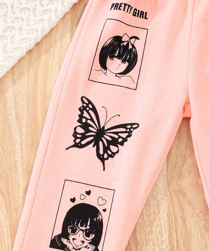 Kids-Girls- Set-Pink