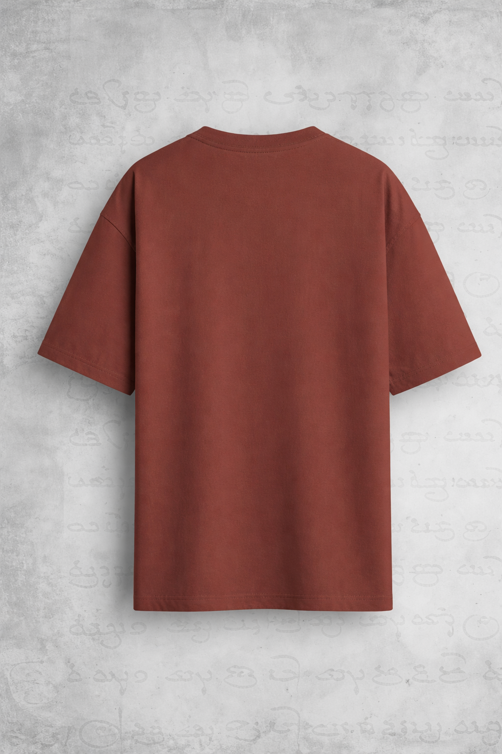 J&JP Men's yazhi Printed Five Sleeve T-shirt- Brown