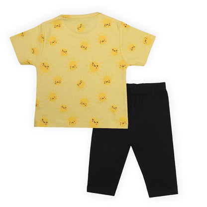J&JP Kids Printed T-shirt and Pant