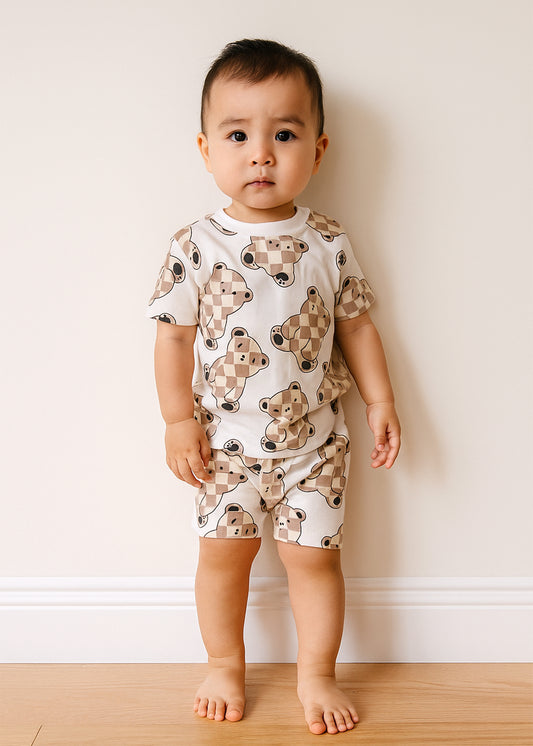 Kids unisex coord set-Teddy