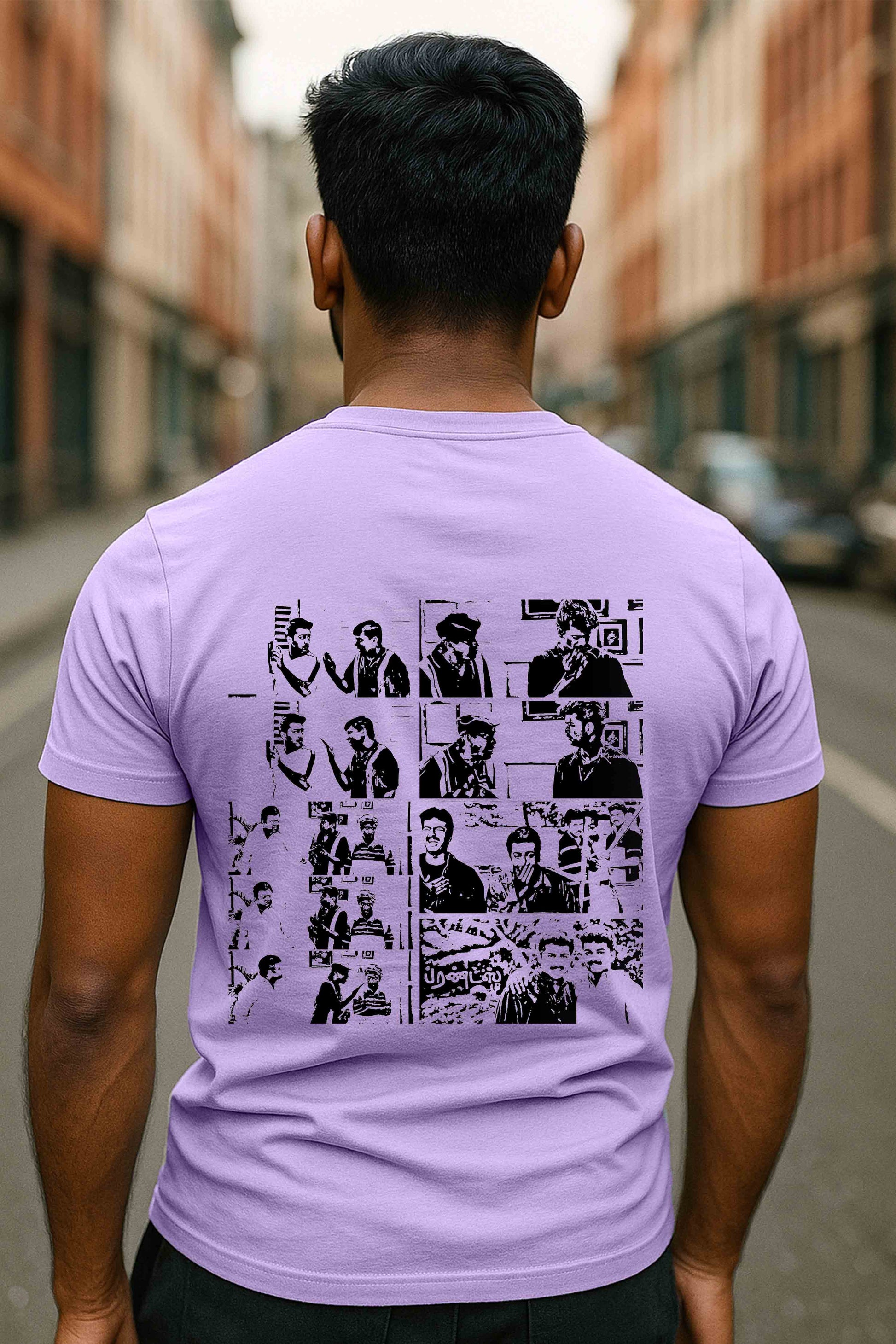 Nee pudungurathu pooram thevai illatha aani taan Nesamani Tshirt-Purple