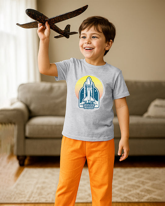 J&JP Kids Boys Printed T-shirt and Pant Set