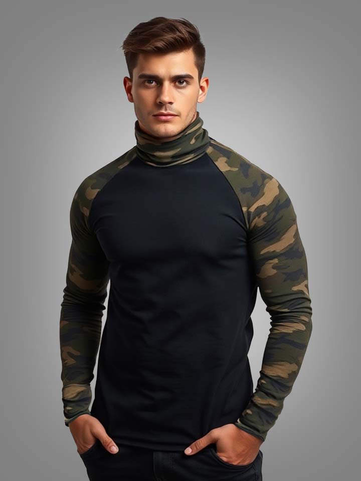 Army Men's T-Shirt- Black