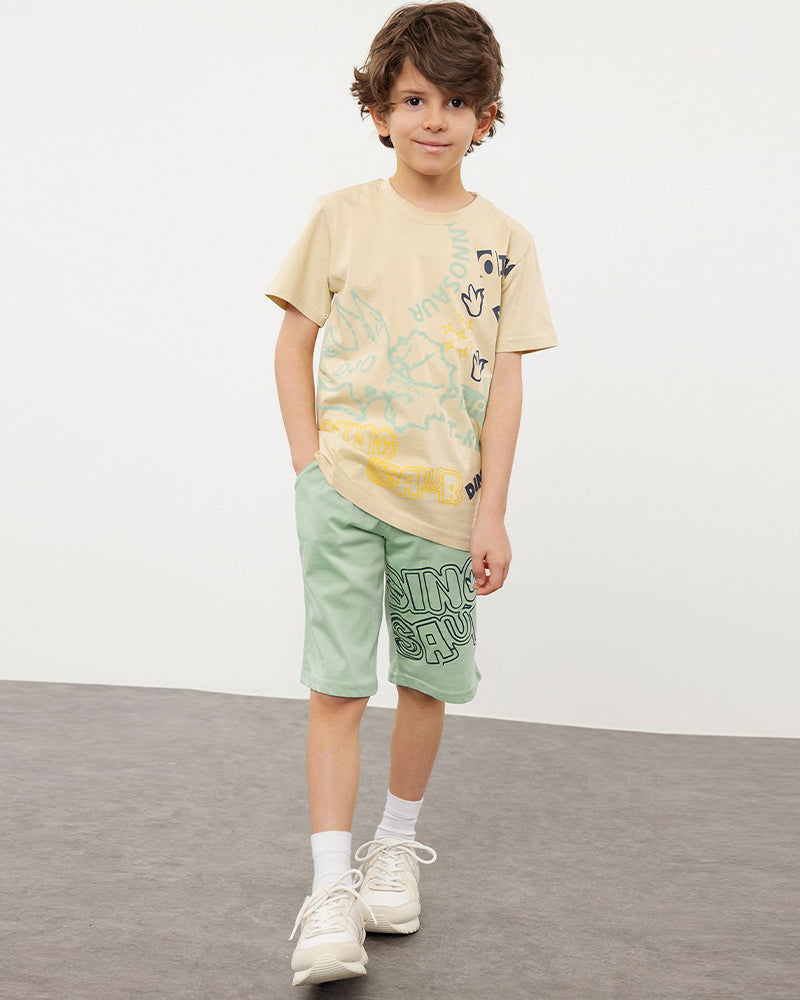 Kids-Boys- Set-Beige