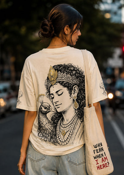 WOMENS LORD MURUGAN DIVINE GRAPHIC T-SHIRT