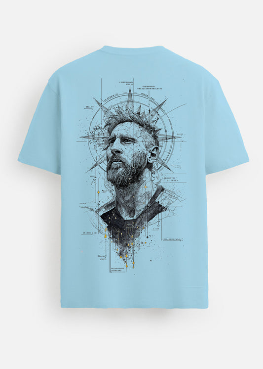 GOAT Series Back Graphic Regular Fit T-Shirt for Men