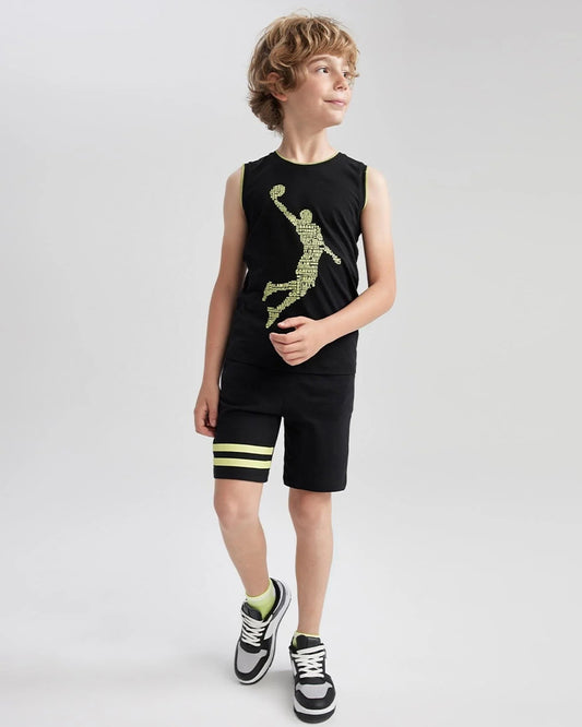 J&JP Kids Boys Top and Shorts Set