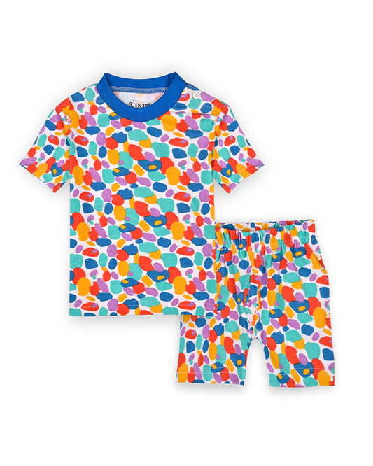 Kids unisex coord set-Multicolour