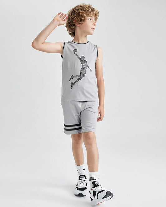 J&JP Kids Boys Top and Shorts Set