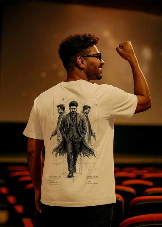 GOAT Series Back Graphic Regular Fit T-Shirt for Men