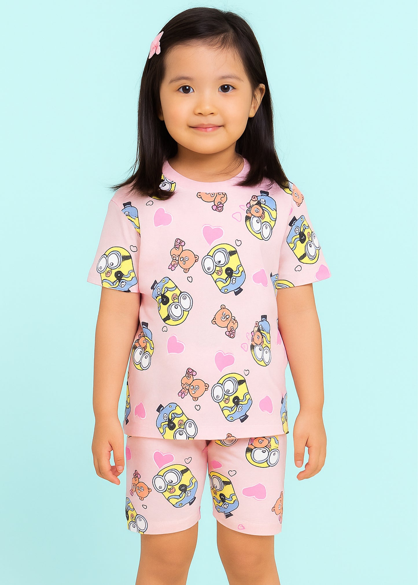 Kids unisex coord set-Minion