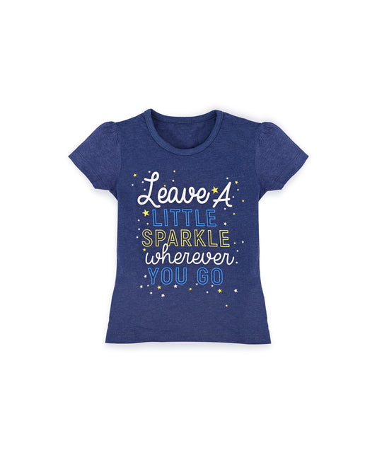 J&JP Kids Girls Printed Half sleeve T-shirt