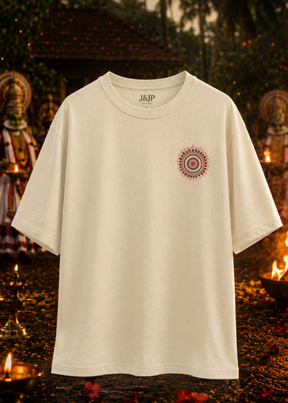 Onaparvam Oversized T-Shirt – Kerala Onam Heritage Edition | J&JP