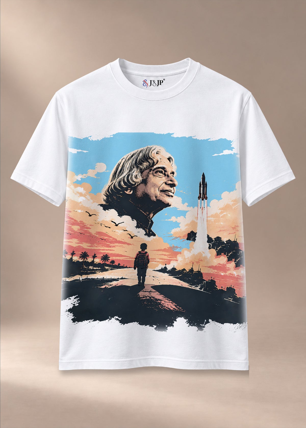 Dr. APJ Abdul Kalam Dream Big Premium Printed T-Shirt